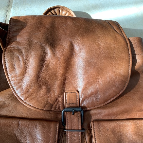 LEATHER BACKPACK - Picture 5 of 7